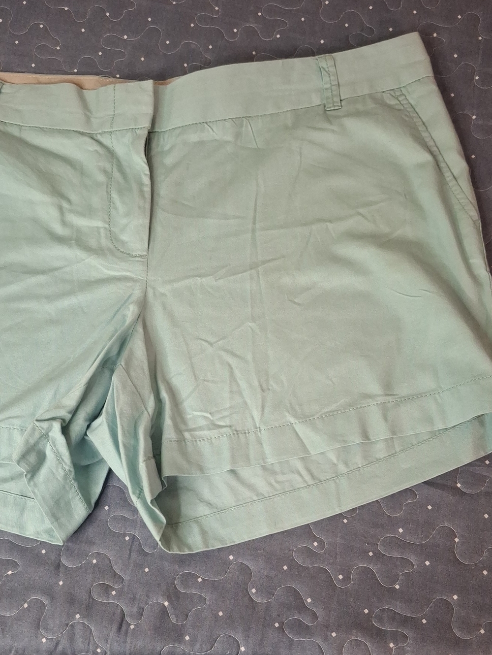 J.Crew Chino Broken-In Shorts in Green Size 14
